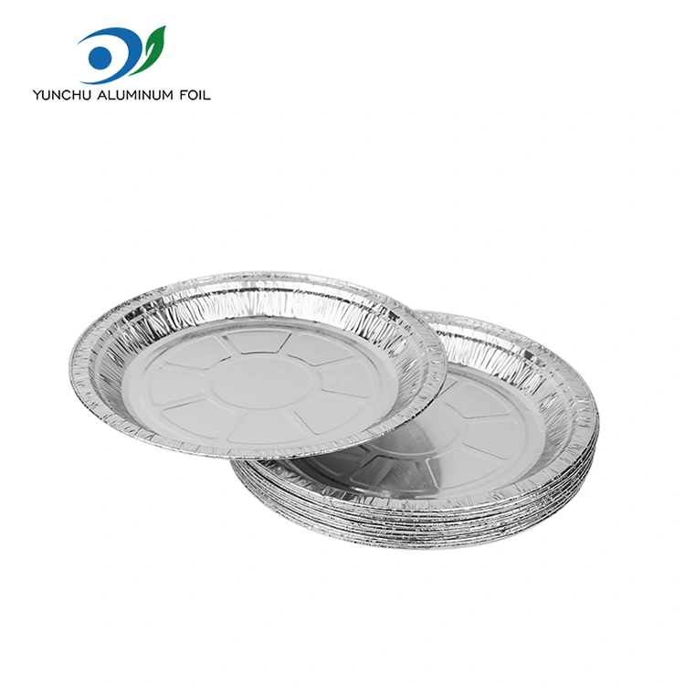 Okrągłe powietrze Fryer Pizza Srebrna aluminiowa folii