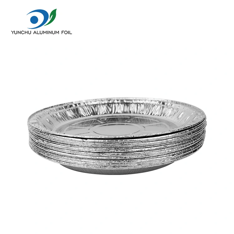 Okrągłe powietrze Fryer Pizza Srebrna aluminiowa folii