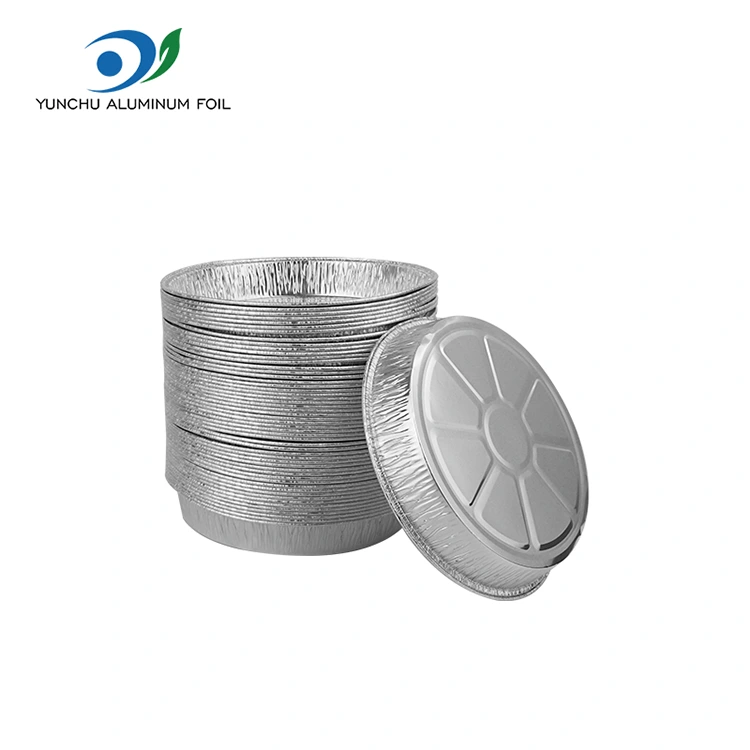 7 -calowa pomarszczona patelnia na pizzę srebrne pojemniki na folii aluminiowe 7 -calowa pomarszczona patelnia na pizzę srebrne pojemniki na folii aluminiowe