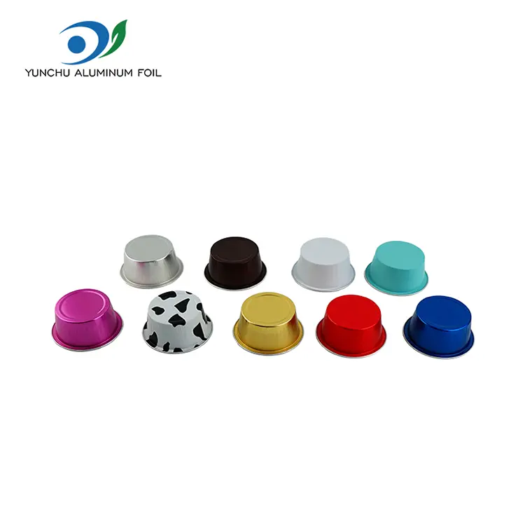 Kolor pieczone pojemniki na folii aluminiowe Smoothwall