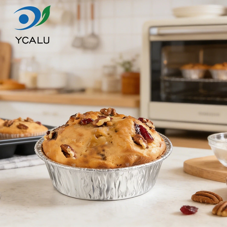 Jednorazowa frytkownica powietrzna do pieczenia Pojemniki na żywność ze srebrnej folii aluminiowej