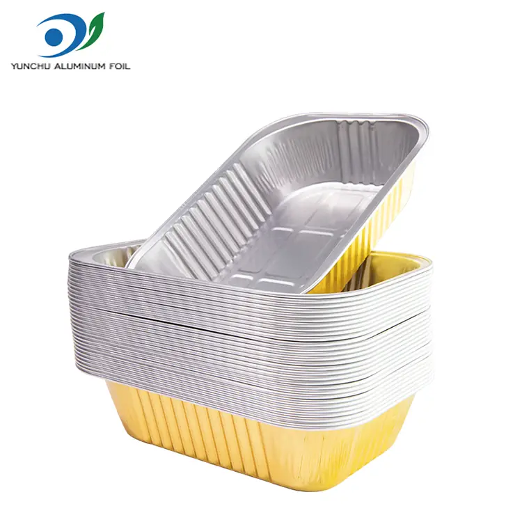 Pojemniki z folii aluminiowej o stopniu jednorazowego gustu Pojemniki z folii aluminiowej o stopniu jednorazowego gustu