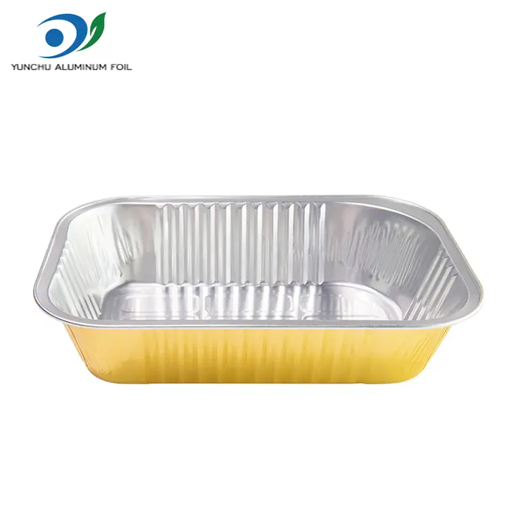 Pojemniki z folii aluminiowej o stopniu jednorazowego gustu