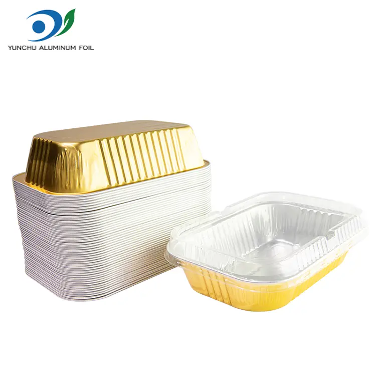 Pojemniki z folii aluminiowej o stopniu jednorazowego gustu