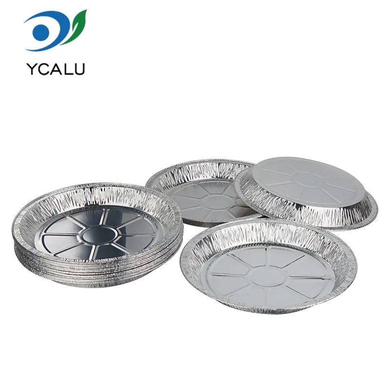 Ekologiczny pojemnik na żywność z frytkownicą ze srebrnej folii aluminiowej