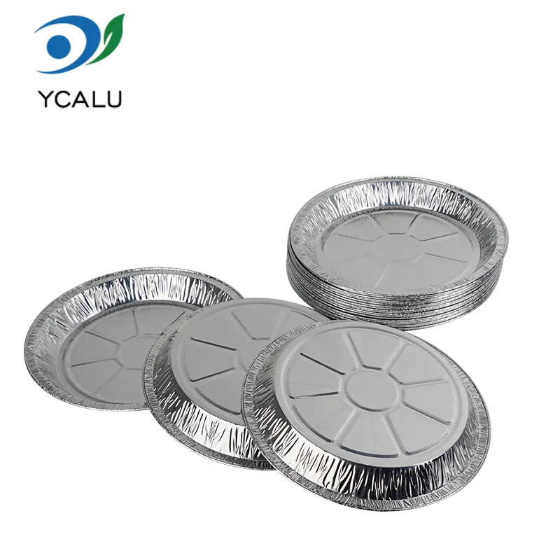 Ekologiczny pojemnik na żywność z frytkownicą ze srebrnej folii aluminiowej