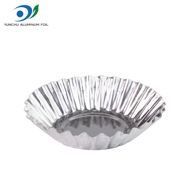 Tosty z tartą jajeczną do pieczenia Srebrny pojemnik na żywność z folii aluminiowej