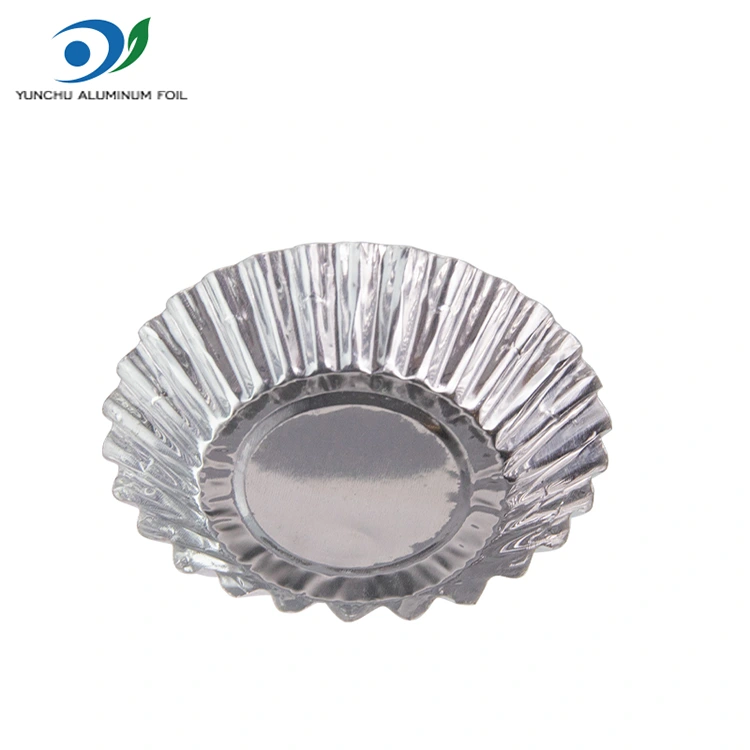 Tosty z tartą jajeczną do pieczenia Srebrny pojemnik na żywność z folii aluminiowej