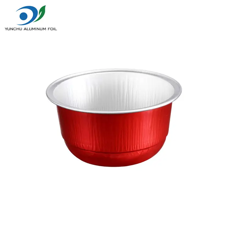 Złoty aluminiowy folia deserowa –150 ml kształt kopuły