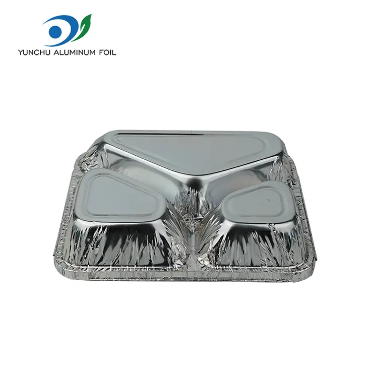 Pojemniki na wynos z folii aluminiowej o specjalnym kształcie do pakowania żywności