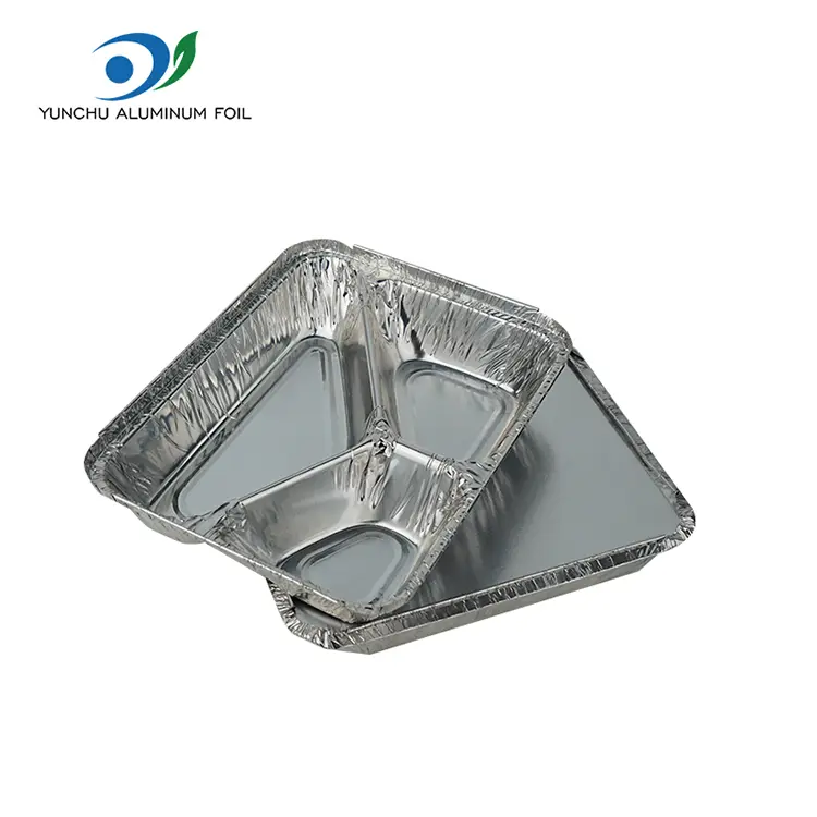 Pojemniki na wynos z folii aluminiowej o specjalnym kształcie do pakowania żywności