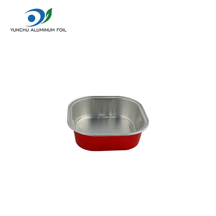 Square Bake Growend Comminwall Aluminiowe pojemniki z folii