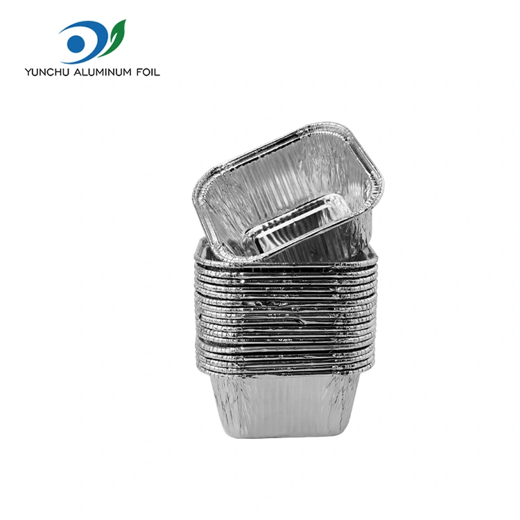 Square Black Air Fryer Srebrny aluminiowy pojemniki